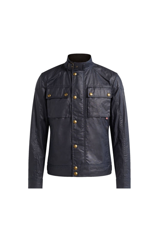 Veste Belstaff Racemaster bleu marine foncé