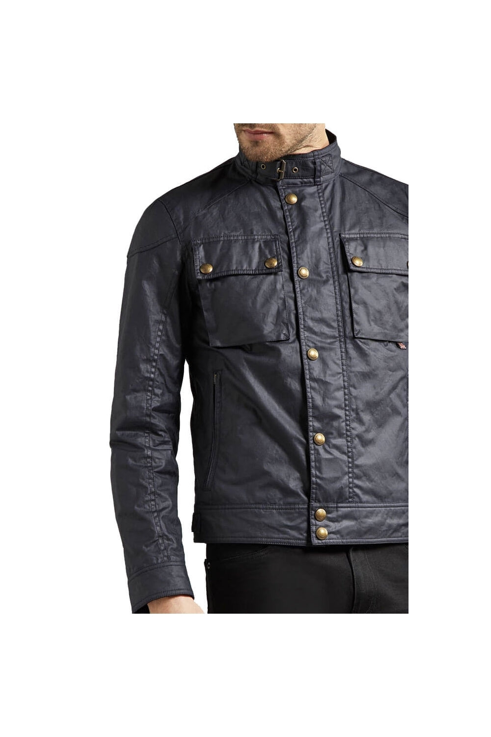 Giacca Belstaff Racemaster blu scuro