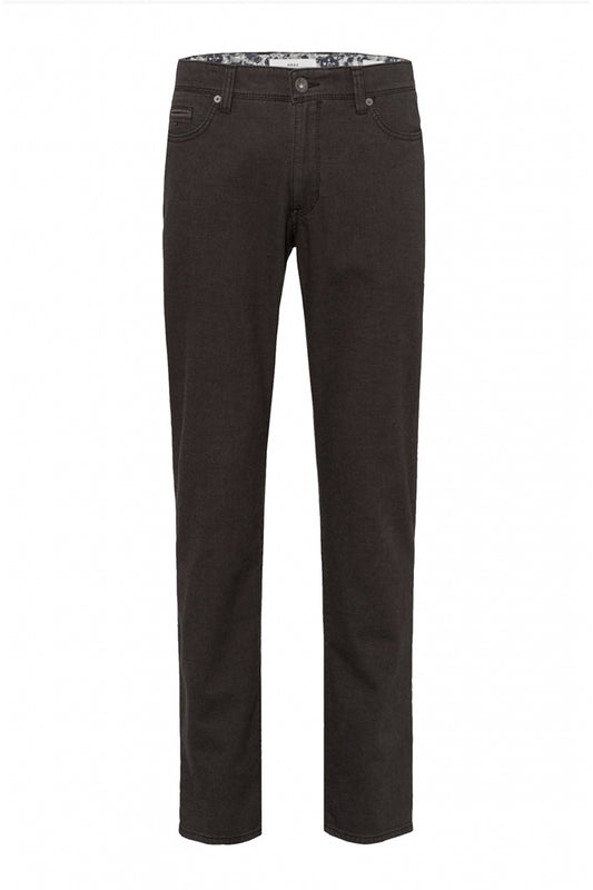 Brax Cadiz Two Tone Cotton Jean Brown