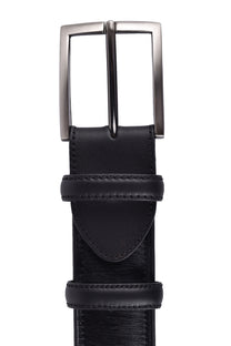Elliot Rhodes Horsy Leather Belt Black Elliot Rhodes