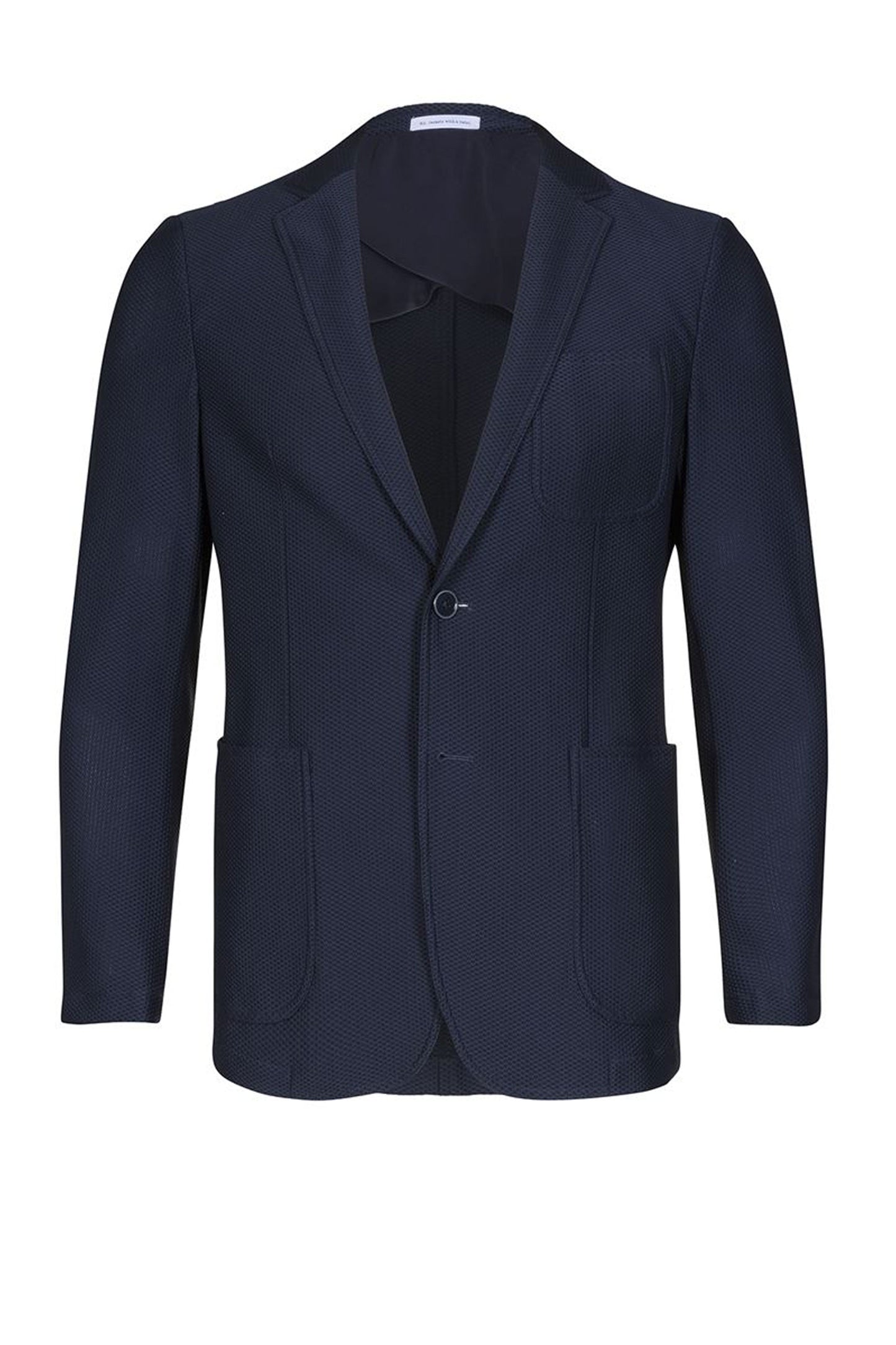R2 Notch Lapel Travel Jacket Navy