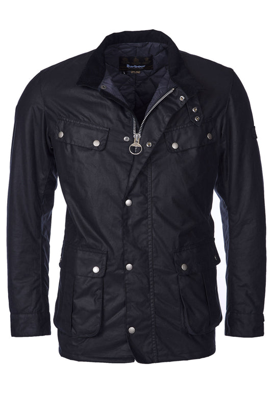 Veste Barbour International Tourer Wax Duke bleu marine