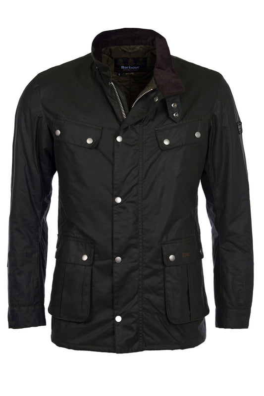 Barbour International Tourer Wax Duke Jacket Sage