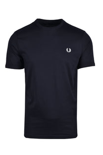 Fred Perry Ringer T-shirt Navy Fred Perry Michael Stewart Menswear  T-Shirts