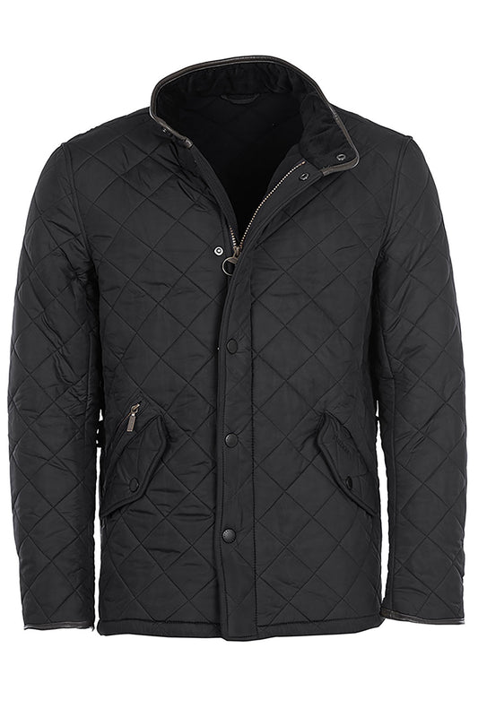 Barbour Powell Quilted Jacket Black