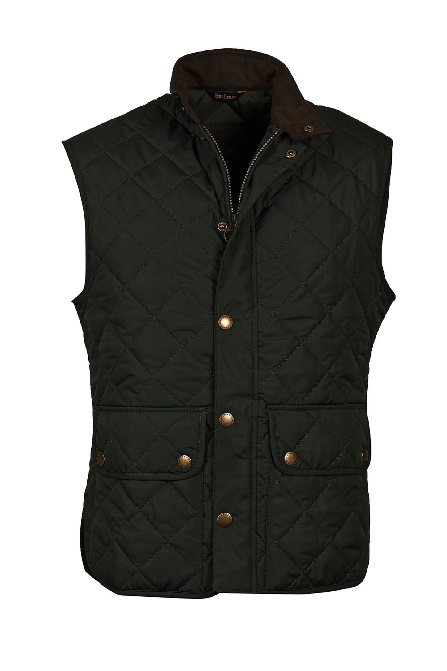 Gilet trapuntato Barbour Lowerdale Sage