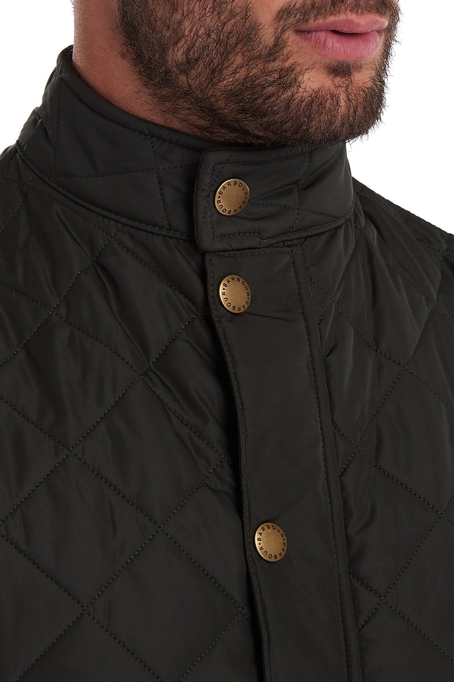 Gilet trapuntato Barbour Lowerdale Sage