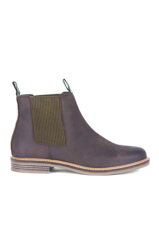 Barbour Farsley Chelsea Boots Chocolate Brown