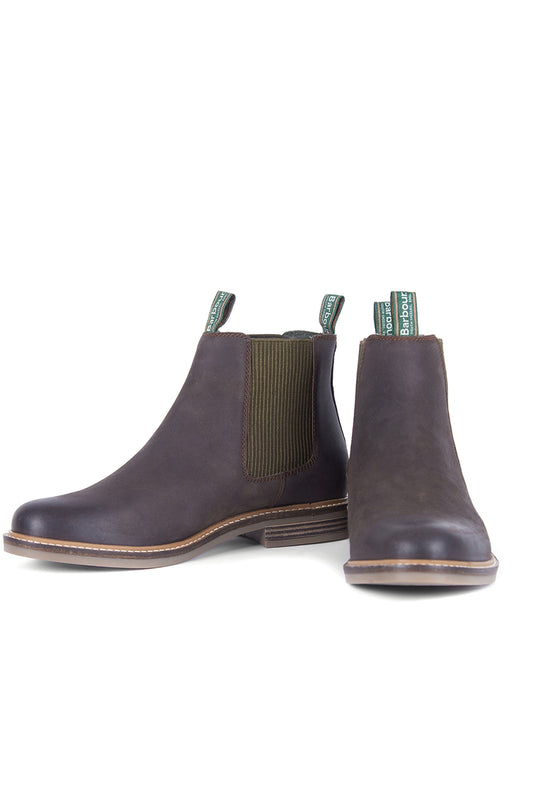 Barbour Farsley Chelsea Boots Chocolate Brown