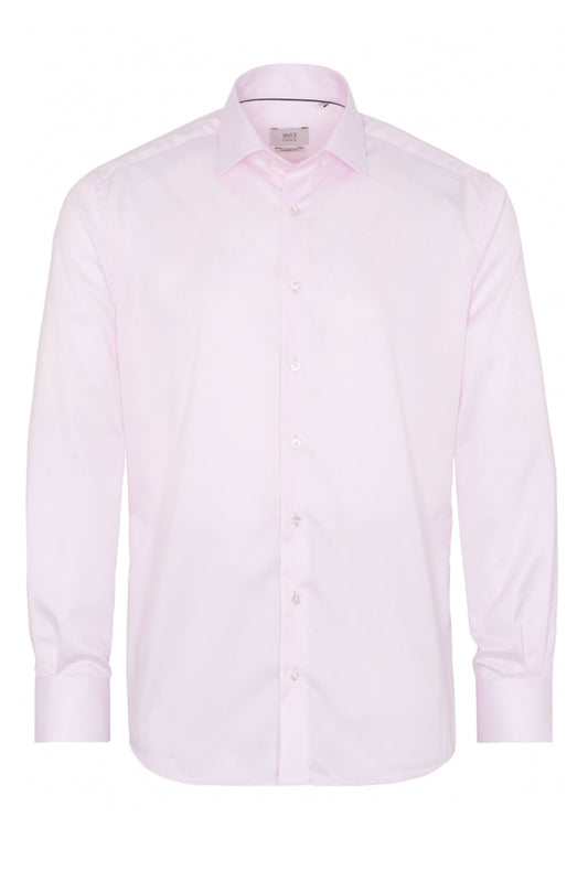 Eterna Modern Fit Long Sleeved Shirt Pink
