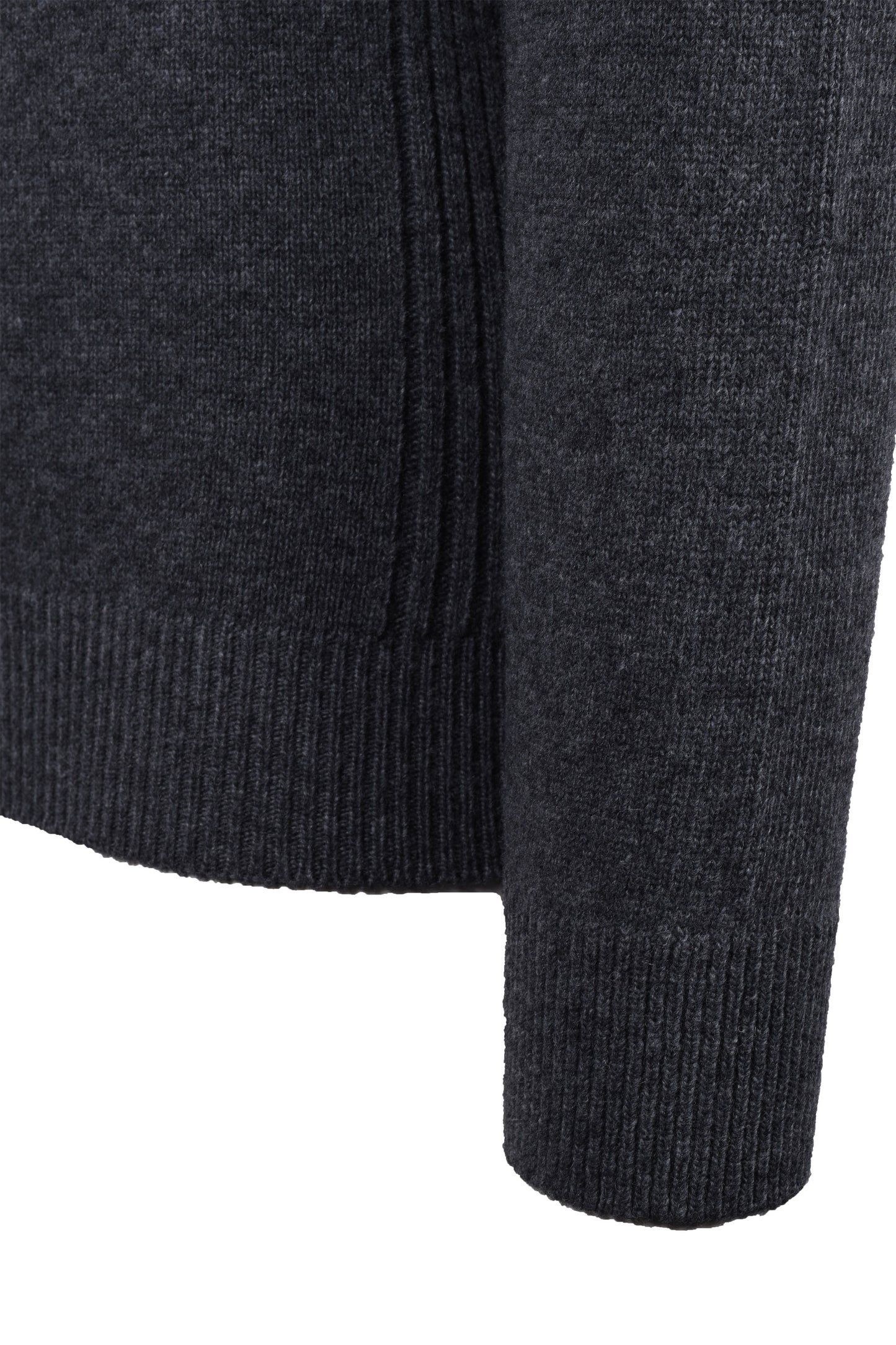 Barbour Holden Half Zip Jumper Maglieria Grigio Medio