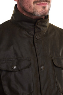 Barbour Ogston Wax Jacket Olive Barbour