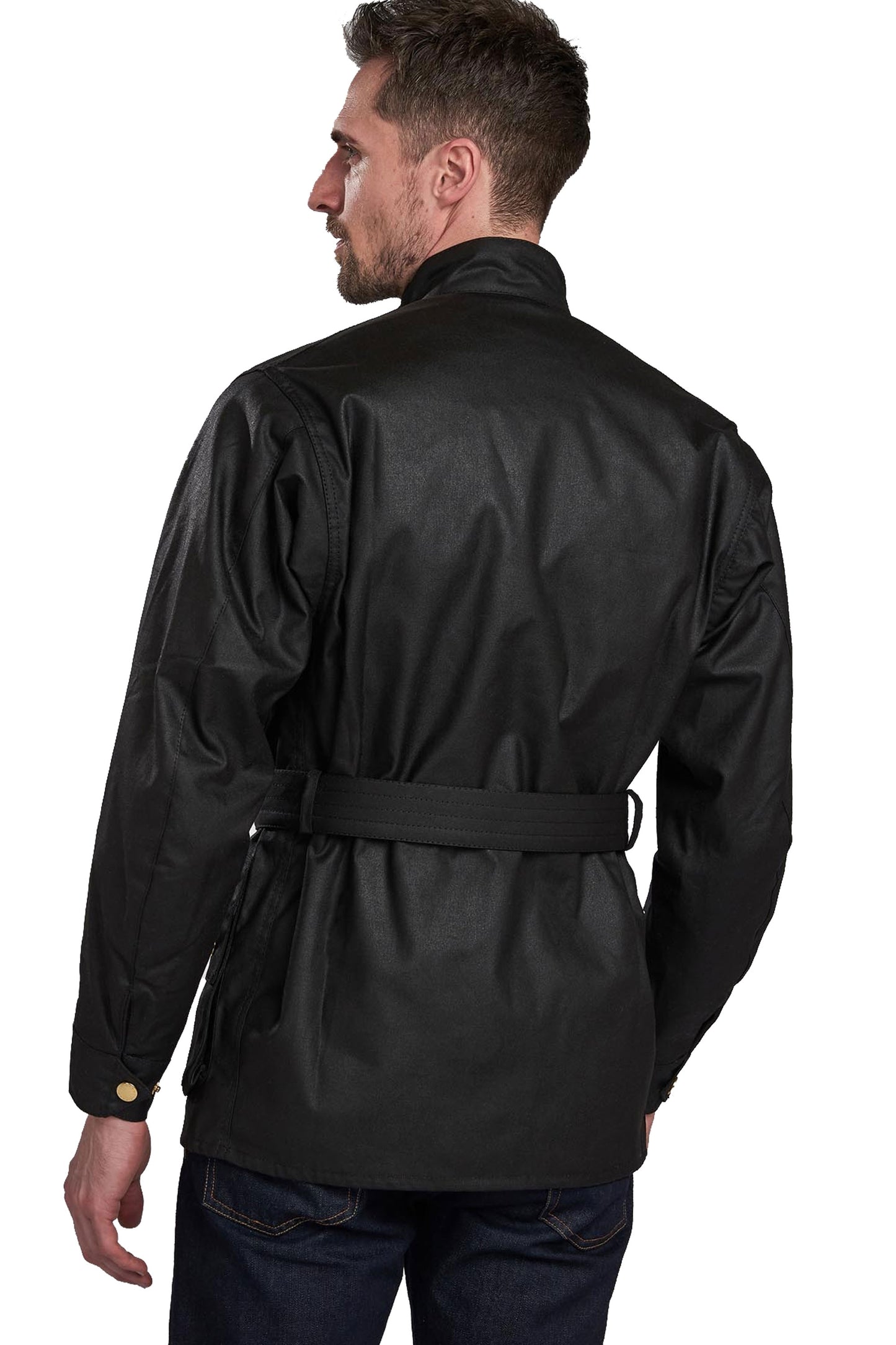 Giacca cerata originale Barbour International nera