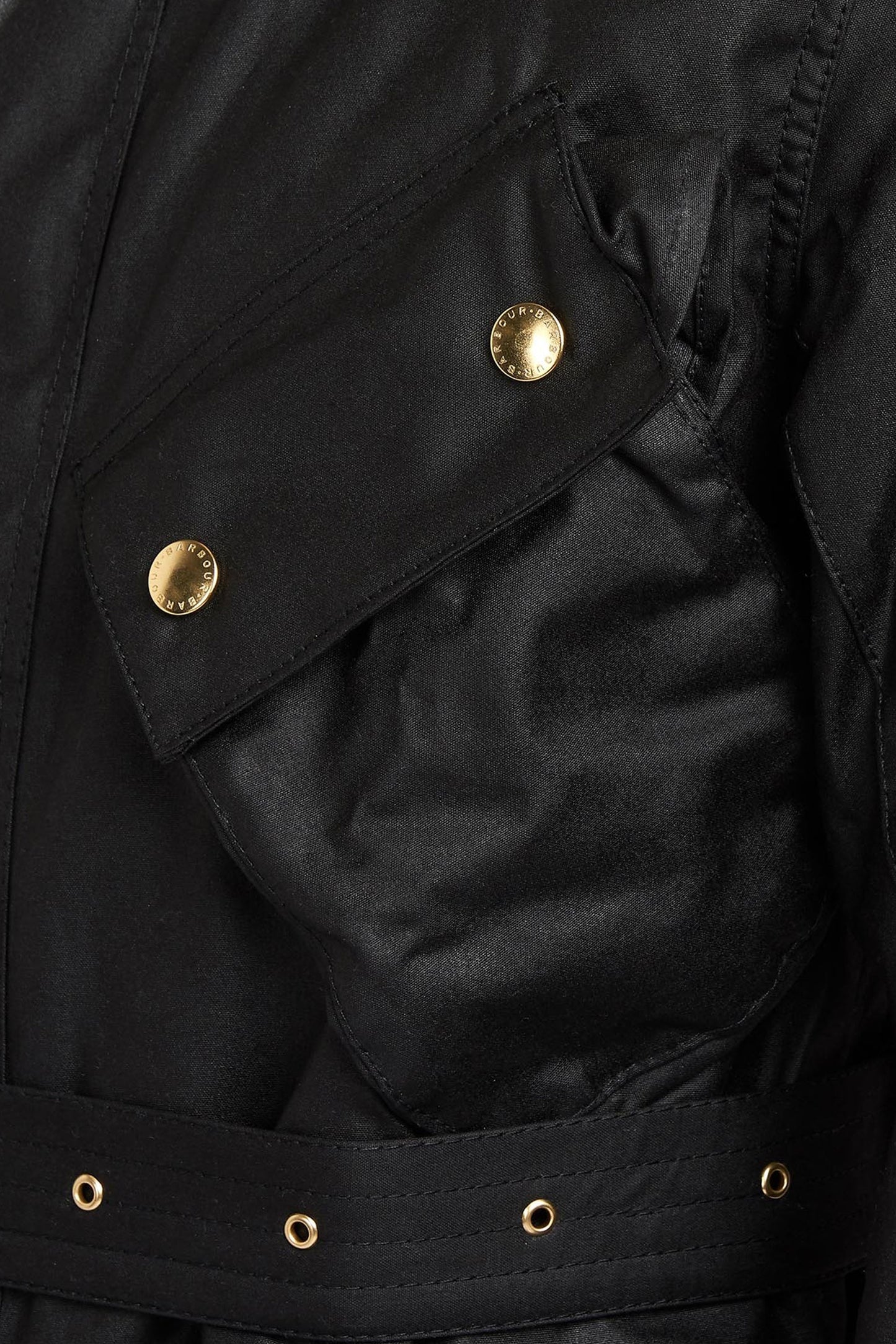 Giacca cerata originale Barbour International nera