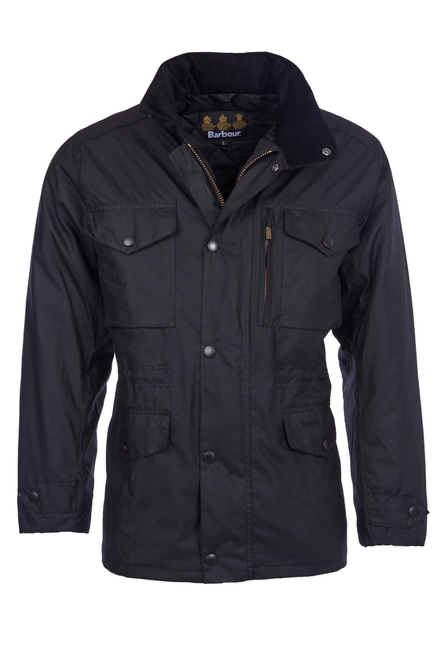 Giacca cerata Barbour Sapper nera