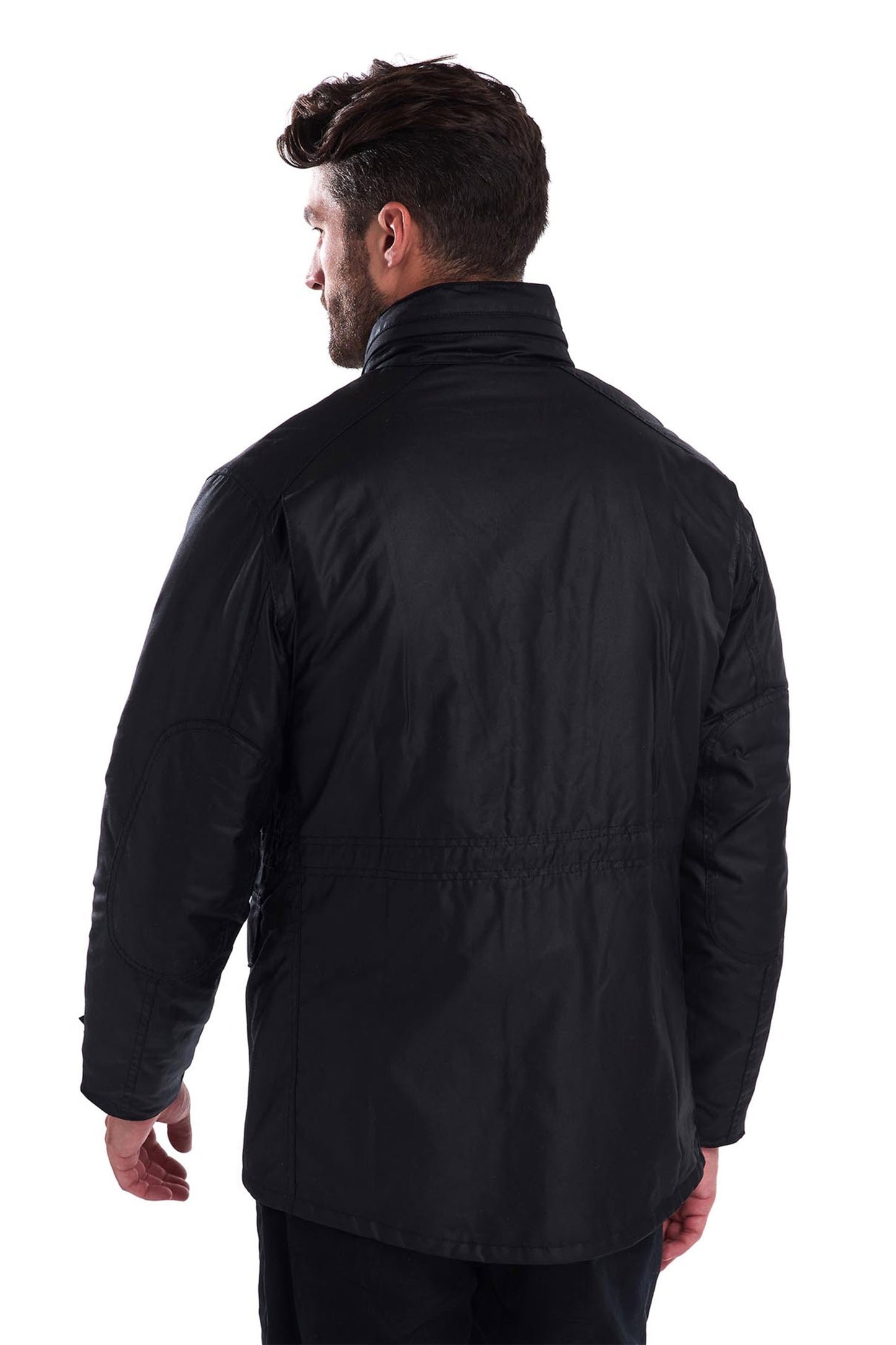 Giacca cerata Barbour Sapper nera