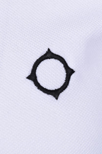 Ma.strum SS Pique Polo Shirt White Ma.Strum