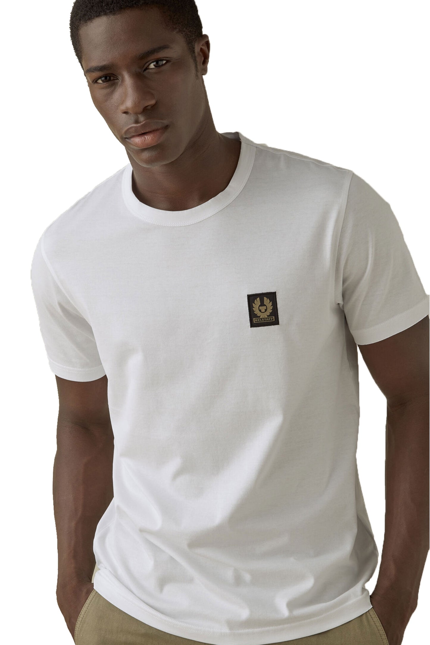 T-shirt à manches courtes Belstaff blanc