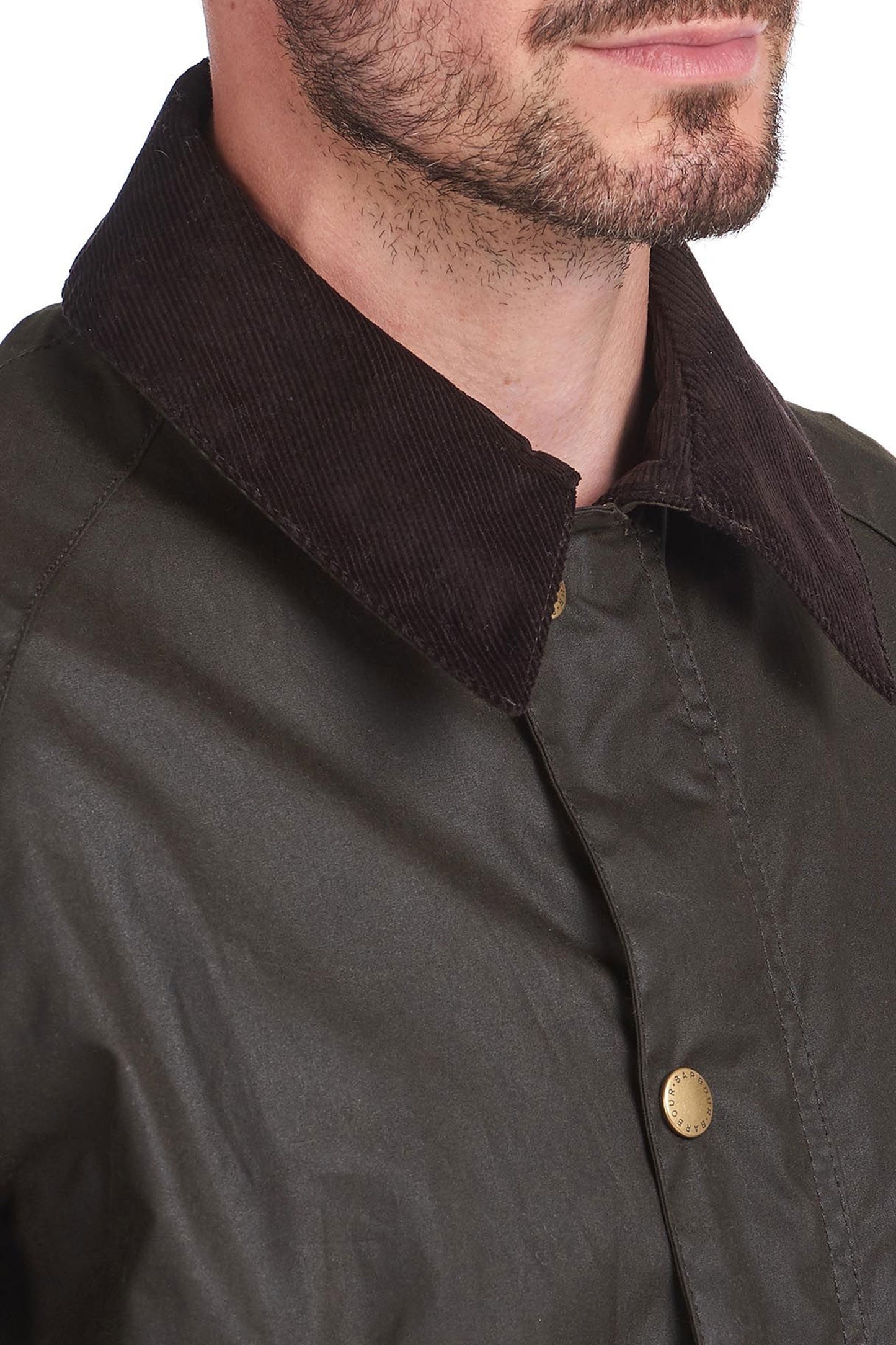 Barbour Ashby Wax Jacket Olive