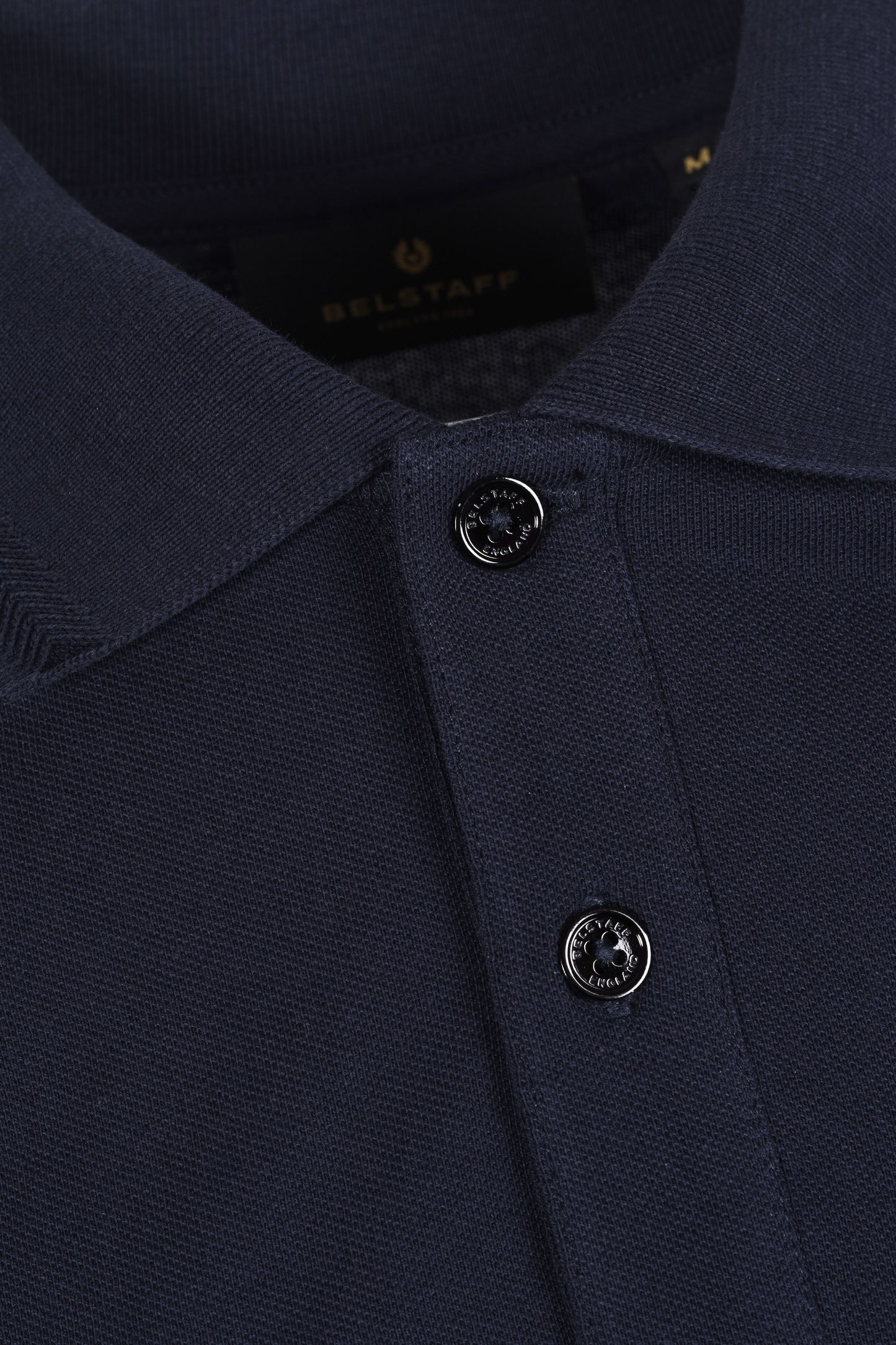 Polo à manches courtes Belstaff encre foncée