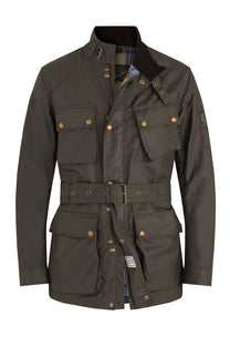 Belstaff Trialmaster Waxed Jacket Faded Olive Belstaff