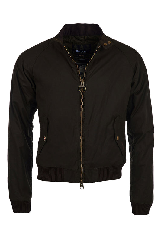 Barbour Steve McQueen Merchant Wax Jacket Olive