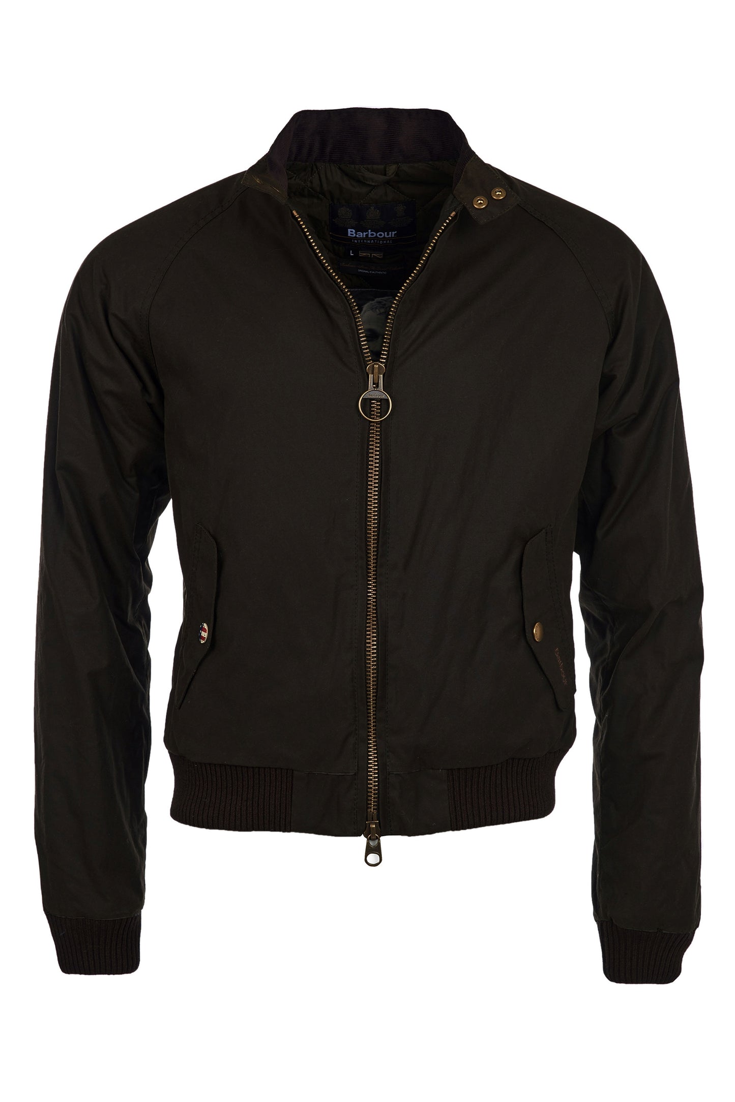 Giacca cerata Barbour Steve McQueen Merchant oliva