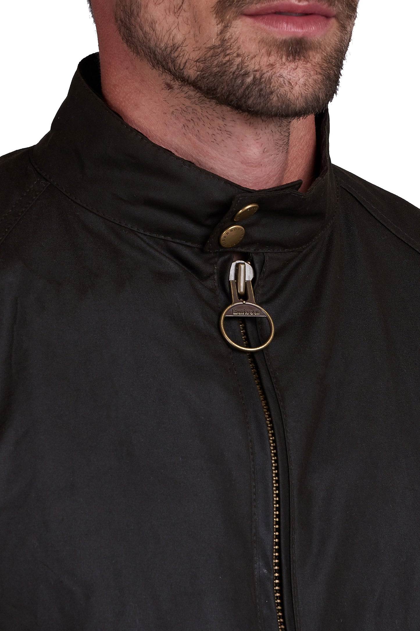 Giacca cerata Barbour Steve McQueen Merchant oliva