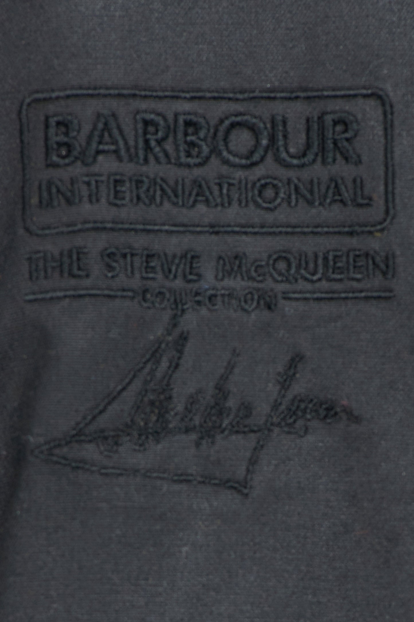 Barbour Steve McQueen Workers Wax Jacket Black