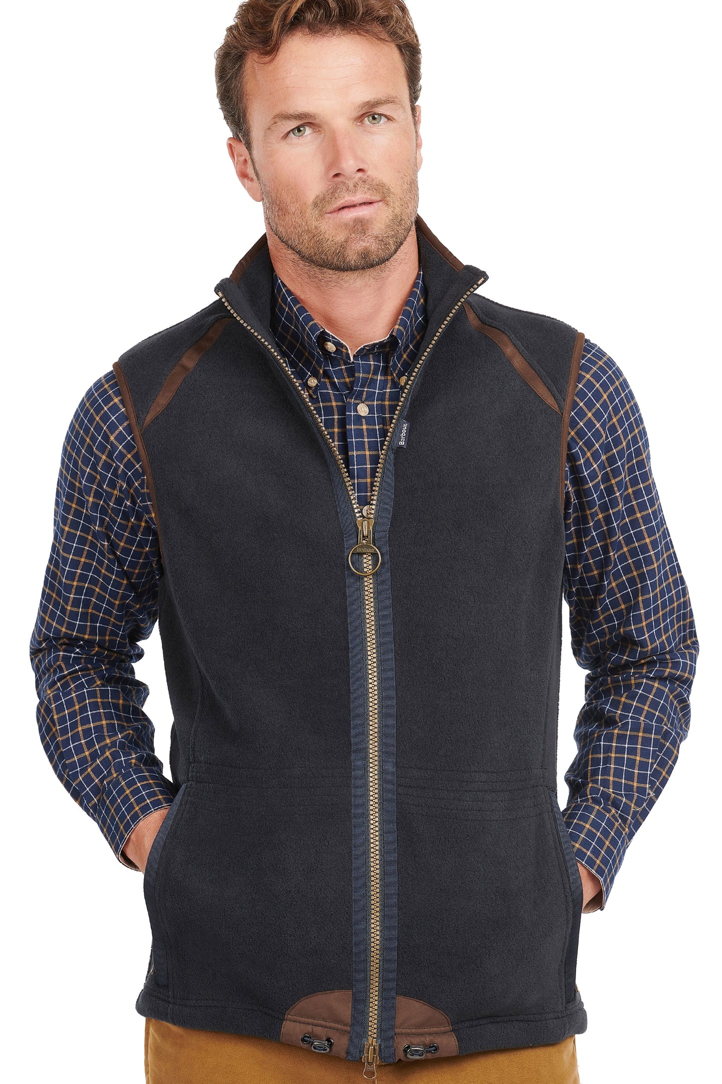 Gilet Barbour Langdale blu navy