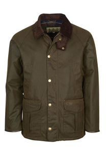 Barbour Stratford Wax Jacket Olive Barbour