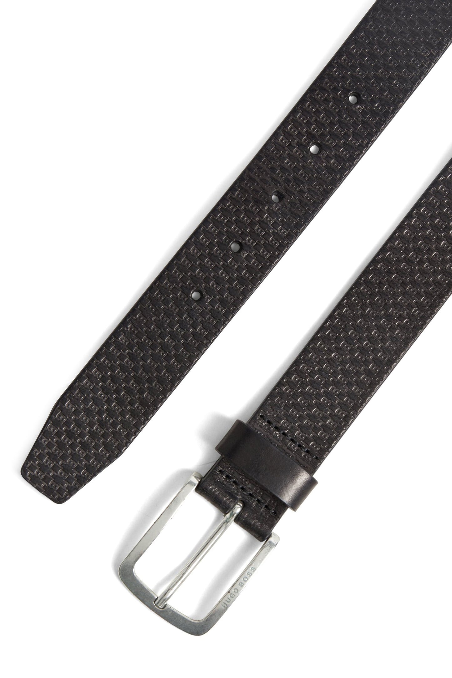 Cintura in pelle BOSS Jor-hb-a_sz35 nera