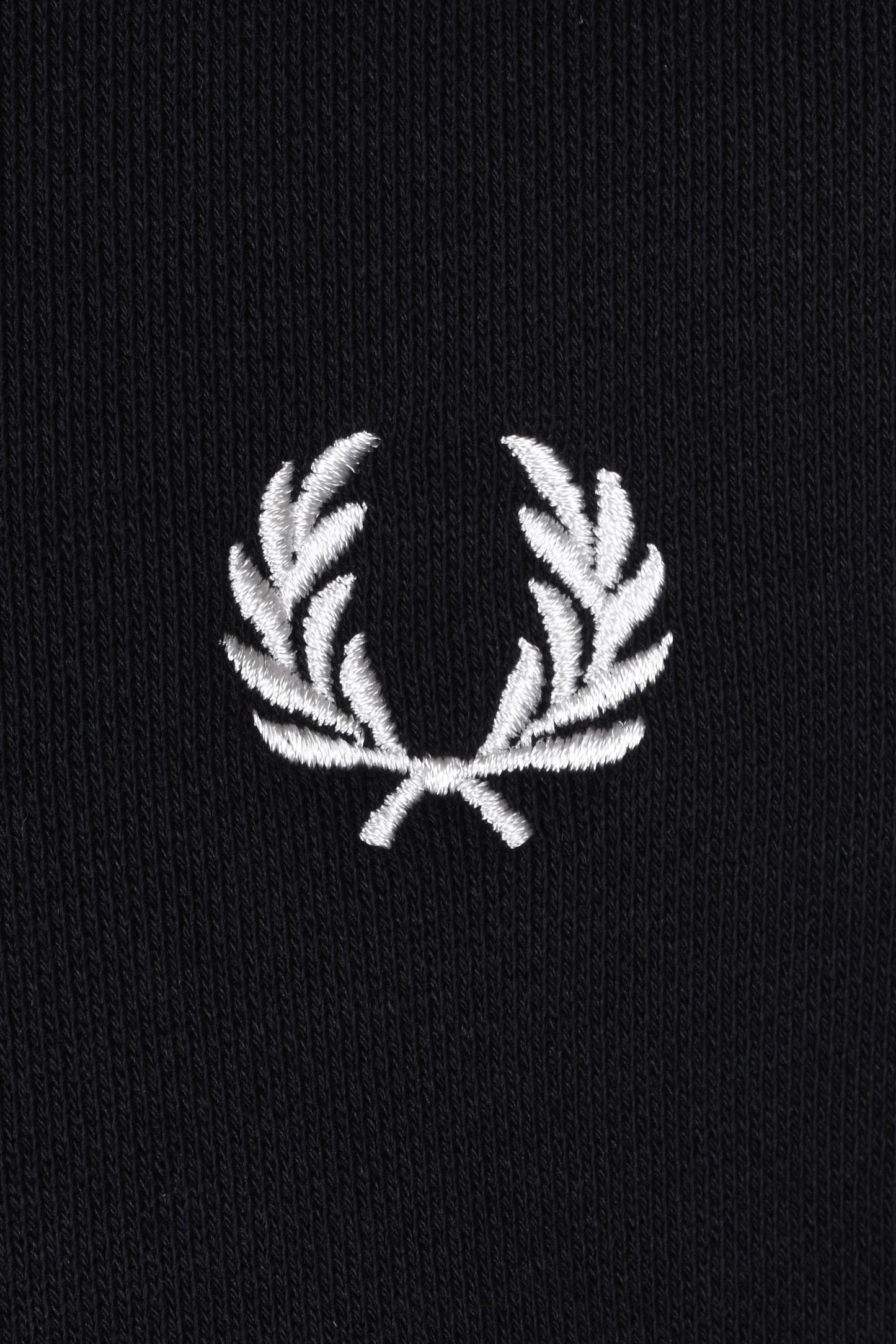 Embroidered Fred Perry laurel wreath logo