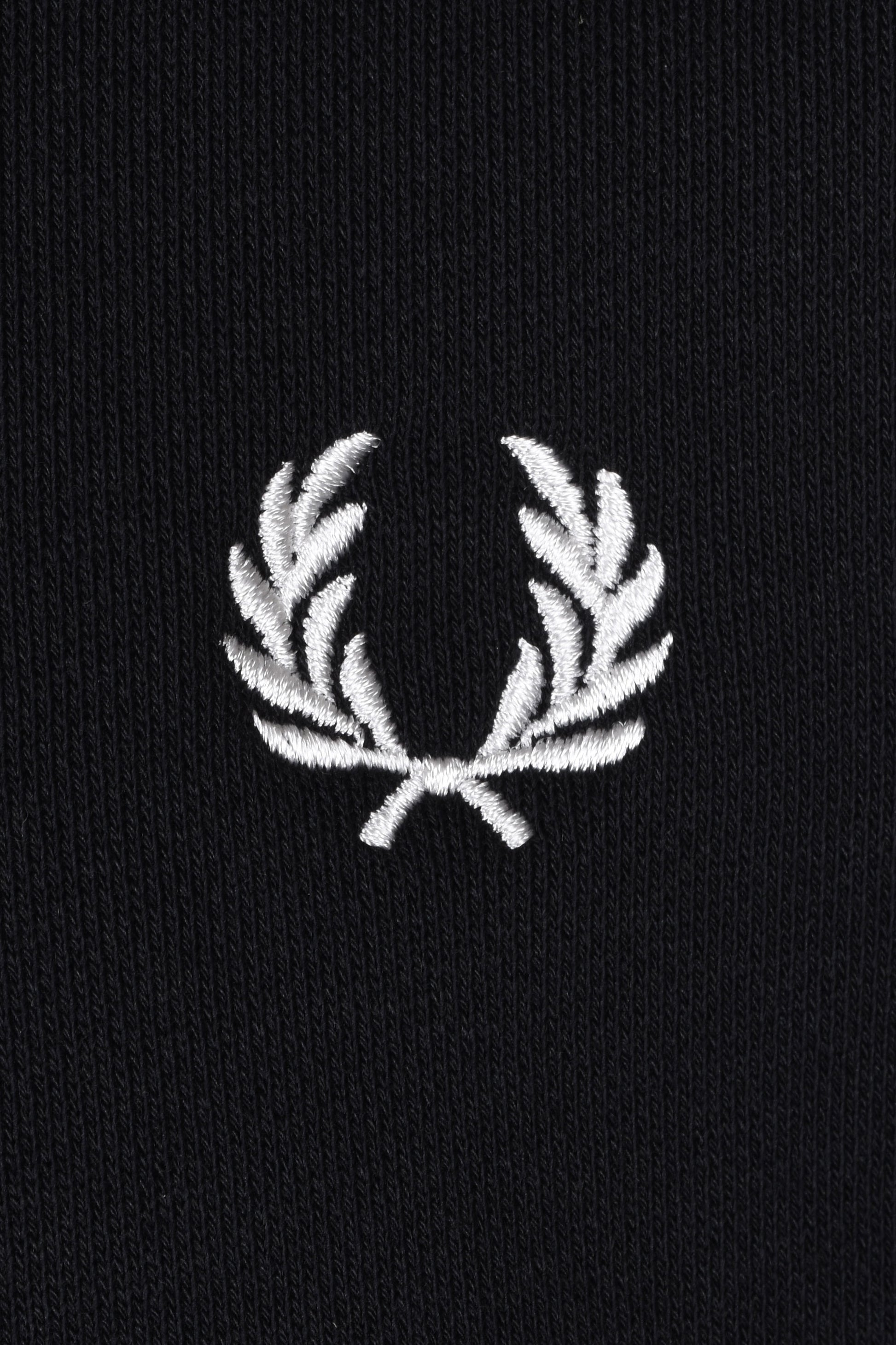 Embroidered Fred Perry laurel wreath logo