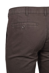 Meyer Roma Cotton Trouser Brown Meyer