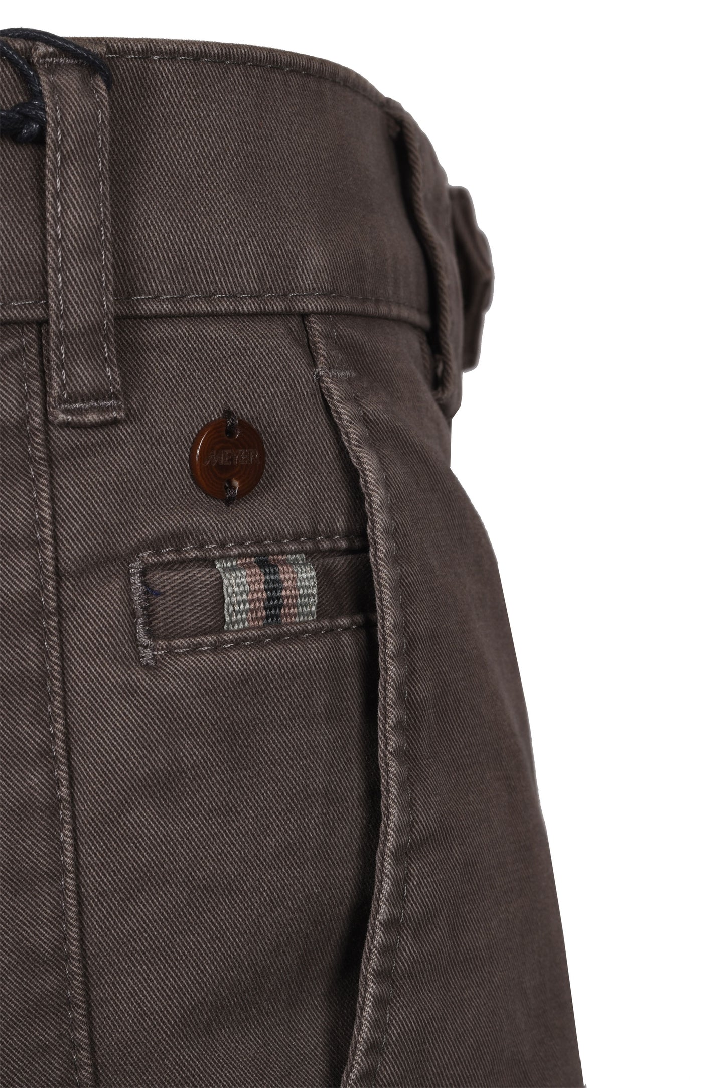 Meyer Roma Cotton Trouser Brown