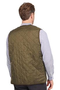 Barbour Polarquilt Waistcoat In Liner Olive Barbour