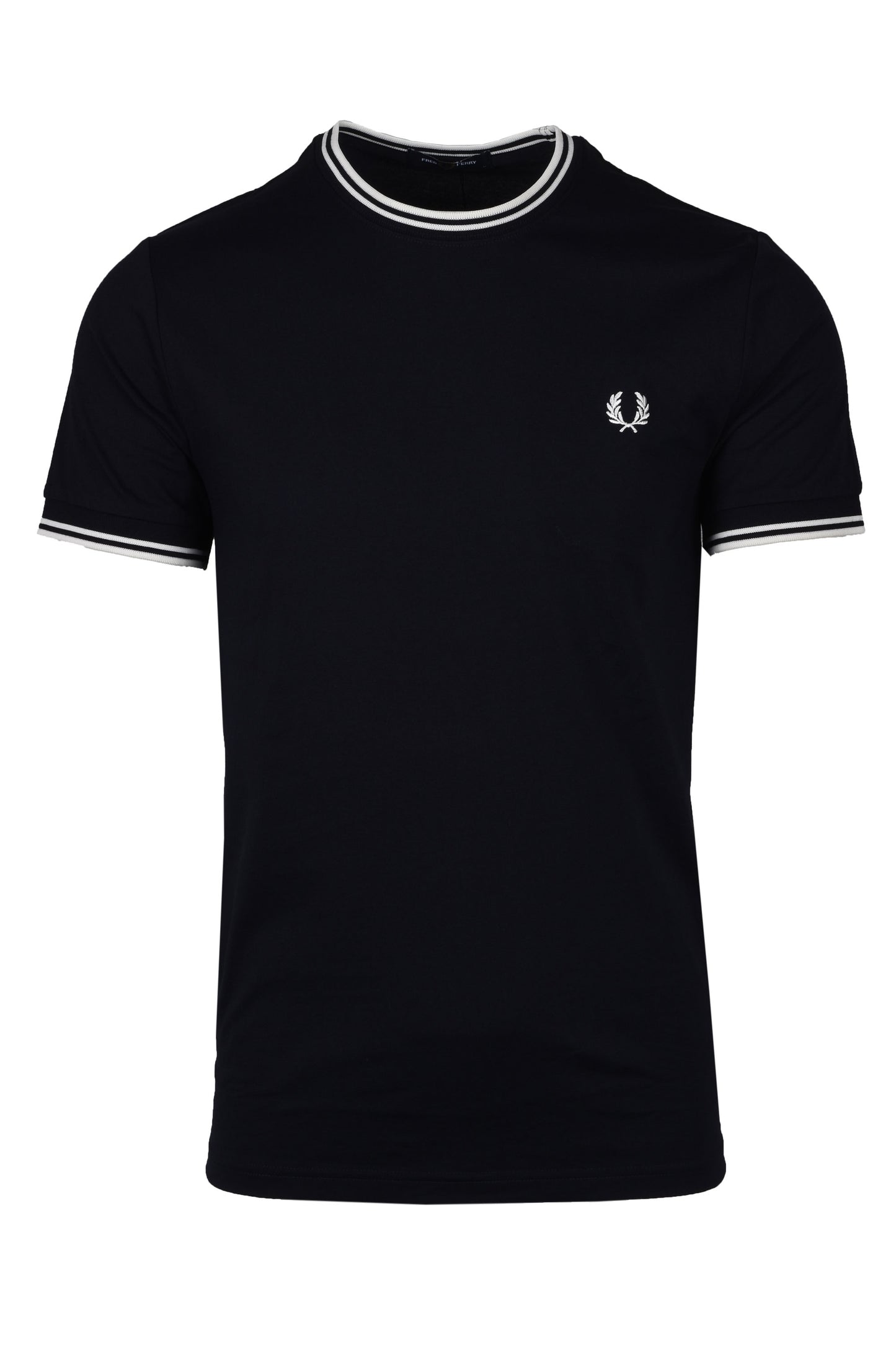 Fred Perry Twin Tipped T-shirt Navy Fred Perry Michael Stewart Menswear  T-Shirts