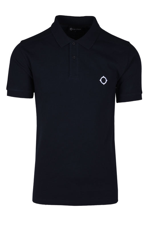 Ma.strum Ss Pique Polo Shirt Ink Navy