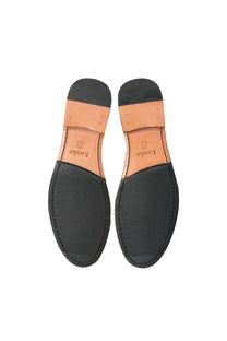 Loake Nicholson Suede Moccasin Shoes Dark Brown Loake