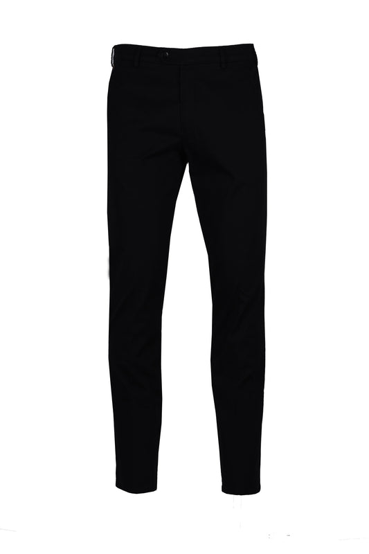 Meyer Bonn Cotton Trouser Black