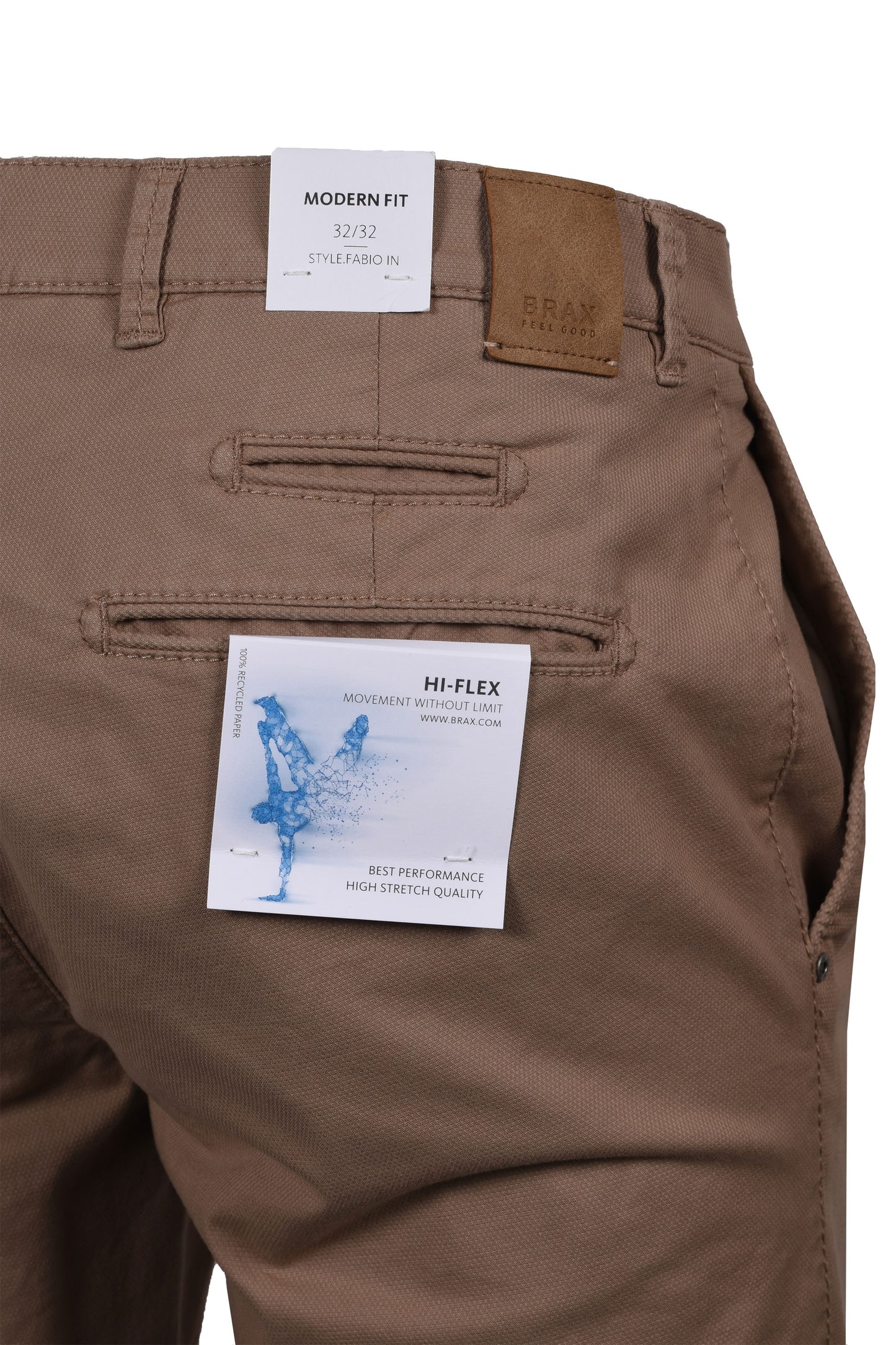 Pantaloni Chinos Brax Fabio Sabbia