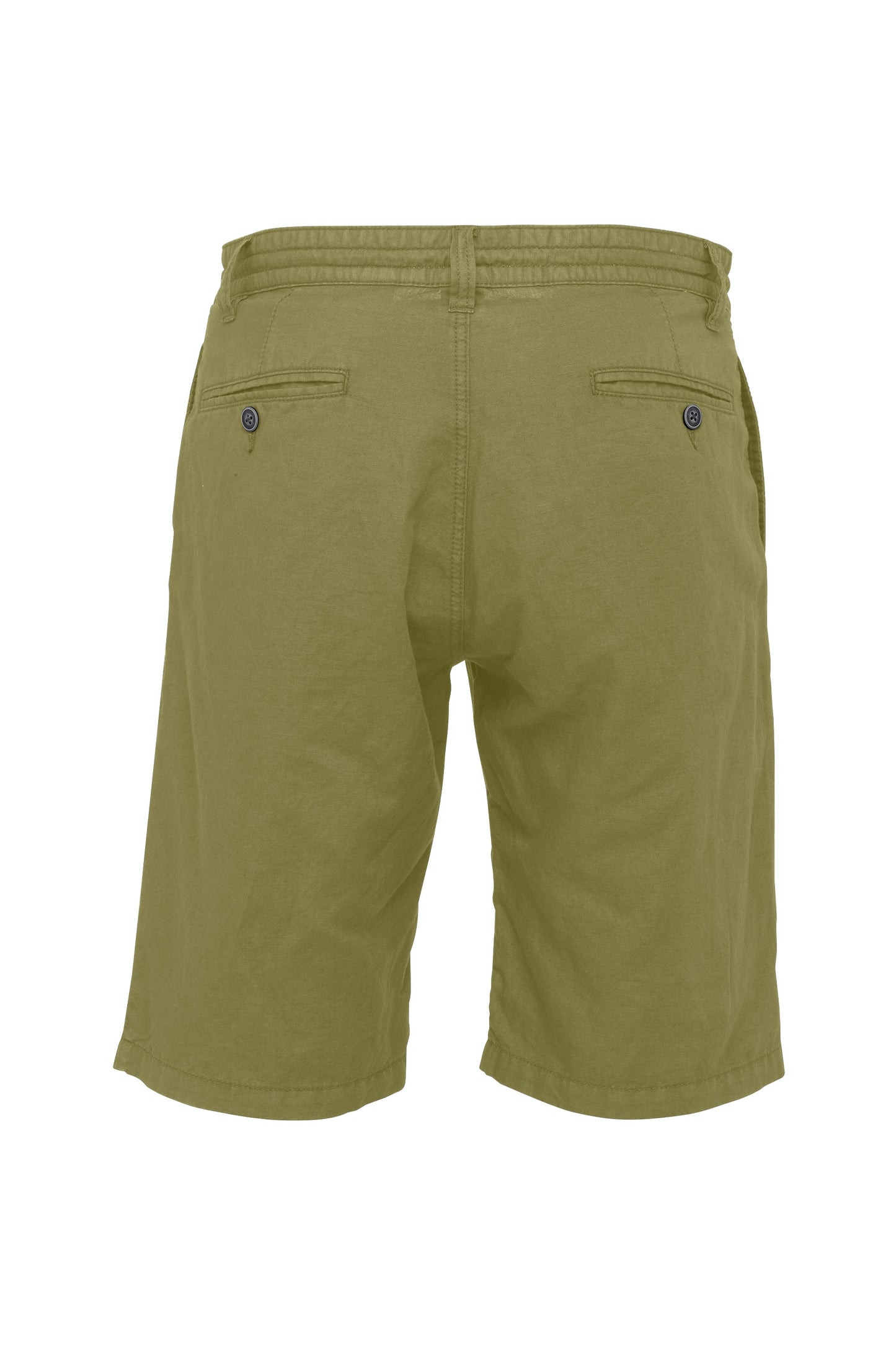 Fynch Hatton Linen Shorts Olive