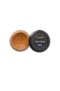 Loake Leather Shoe Cream Tan Loake
