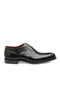 Loake Kerridge Brogue Shoe Black Loake