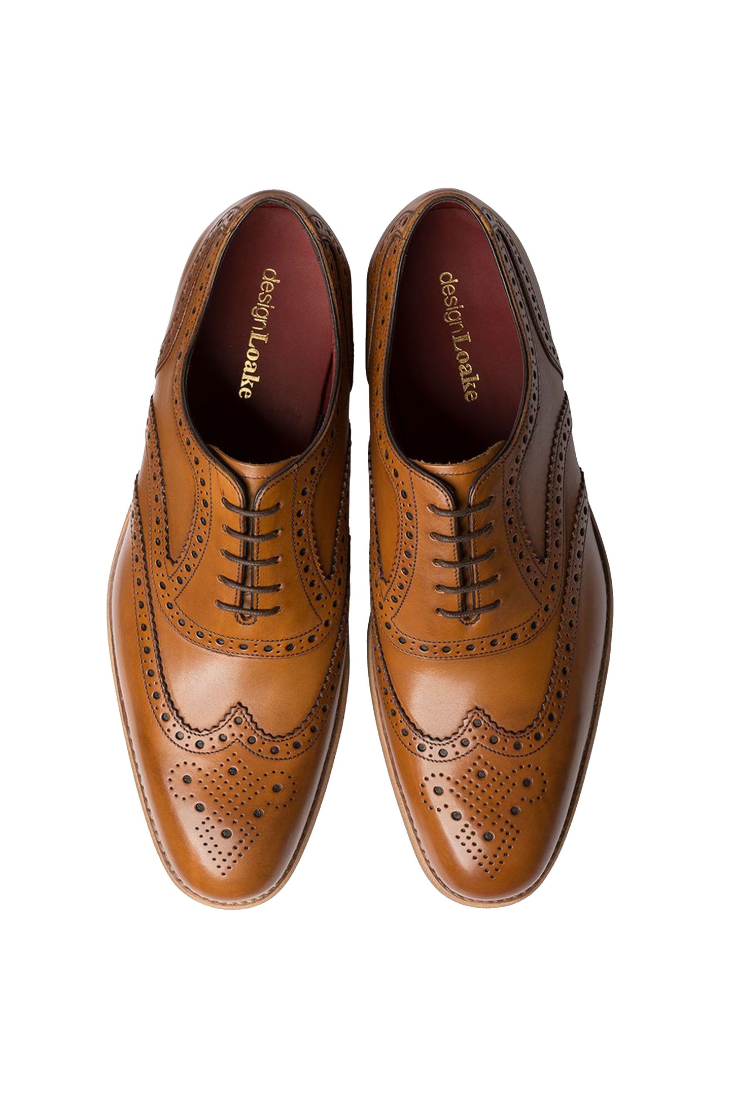 Loake Kerridge Brogue Shoe Tan