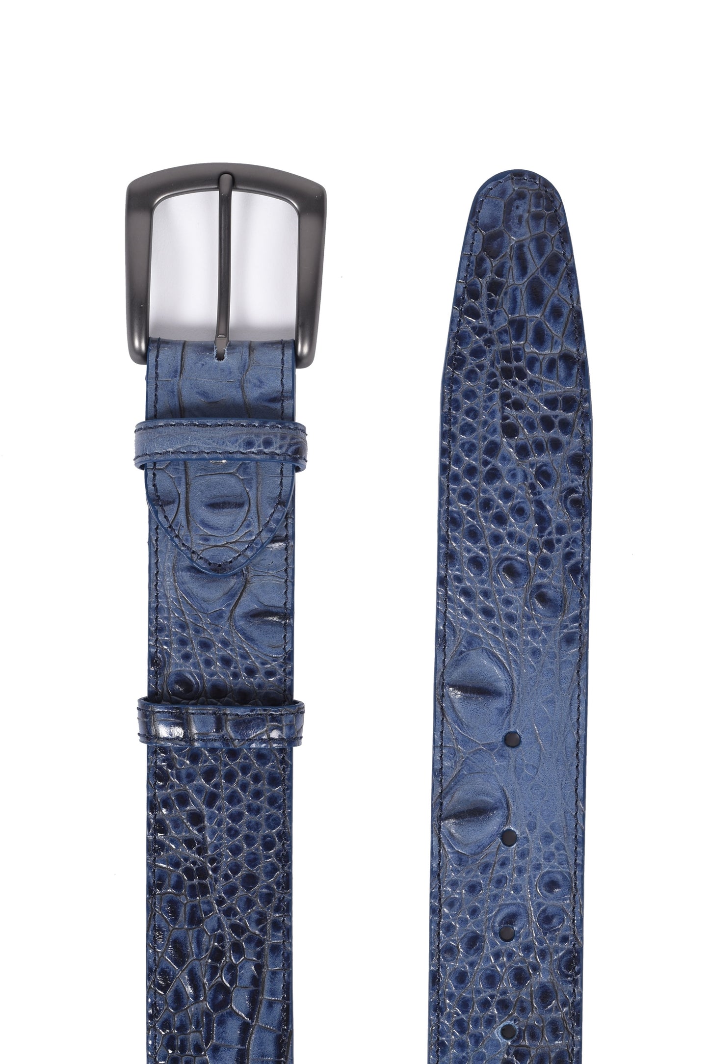 Elliot Rhodes Coco Jenny Leather Belt Denim