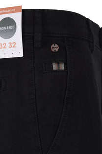 Meyer Roma Cotton Chino Black Meyer