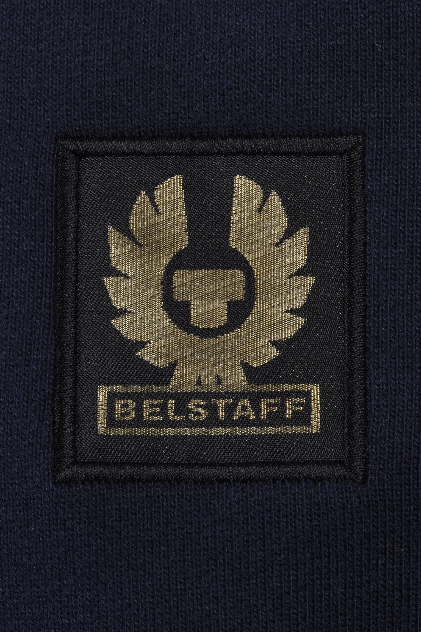 Felpa mezza zip Belstaff inchiostro scuro