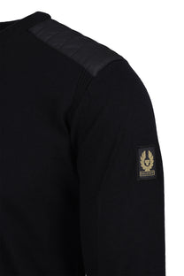 Belstaff Kerrigan Crew Neck Knitwear Black Belstaff
